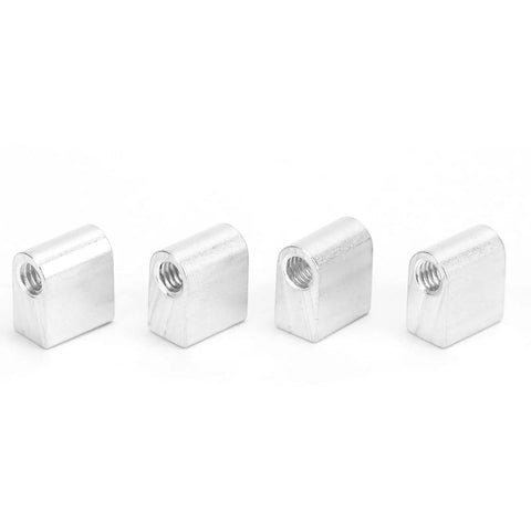 Precision Robotic Corner Gussets 4 Pack 11X8.5X6MM made of light alloy, showing four internal brackets for automation machines.