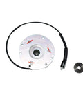 Top view of Forklift Electromagnetic Brake Replacement Part 48V Z153-W086 6-8B7-002 31101002 with attached cable and gear.