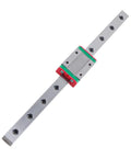 Top view of 400mm Linear Rail Guide with MGN9H Carriage Block for 3D Printers and CNC Machines H Type High Precision Sliding Rail Kit