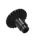 Close-up of machined steel pinion gear from the Machined Steel Pinion Gear Set 24T And 12T For One Eighteenth Scale RC Crawler Upgrade Kit
