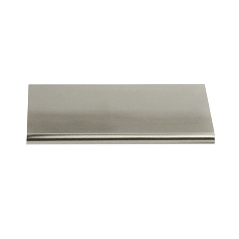 3 Inch Back Mount Finger Edge Pull Brushed Nickel Finish for cabinets and drawers, modern durable cabinet hardware with easy grip handle