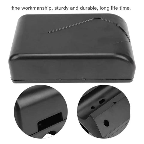 Killer Protection Electric Bike Controller Box With Hella Rugged Weatherproof Plastic Housing in black, showcasing durable design features.