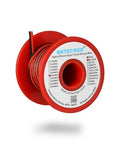 22 Gauge Flexible Two Conductor Parallel Silicone Wire Spool Red And Black High Temperature 200 C 600V For LED Strip Extension Cable Cord 25 Feet Stranded Tinned Copper Wire on red spool