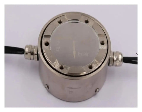 Front view of Six Axis Load Cell Torque Sensor For Multi Axis Force Measurement Six-Dimensional High Precision With Alloy Steel Build