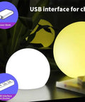 Floating Pool Light 16 Inch With Rechargeable LED Ball Remote Control 16 RGB Colors Color Changing Modes Waterproof IP68 glowing indoors