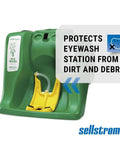 Clear Vinyl Replacement Dust Cover For 16 Gallon Gravity Flow Portable Eyewash Station Protects From Dirt And Debris