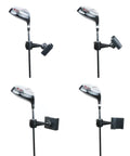 Golf Swing Recording Clip Mount For Phone, Easy Setup Training Aid That Stabilizes Your Phone To Capture Every Swing, Compatible With iPhone 5 6 7 8 X, Ideal For Practice And Game Improvement in different angles on a stand.