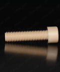 Top Tier PEEK Plastic Hex Socket Bolts And Cap Head Screws Metric Fastener Set With Hella Tough M5 X 12mm, beige bolt