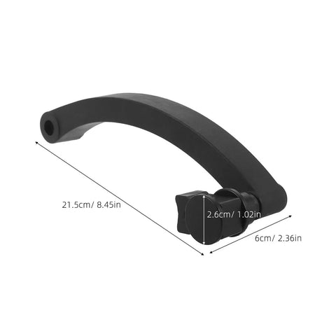 Plastic Tire Balancer Handle Replacement For Wheel Balancers Universal Pro Grade Hand Gauge And Measurement Wheel Easy To Use High Precision For Auto Repair Shops Fits Cars Trucks Motorcycles And More, black plastic, 21.5cm