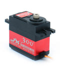 25kg Metal Gear Brushless Digital Servo For RC Cars With 300 Degree Rotation, CNC aluminum shell, front view