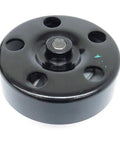Heavy Duty Engine Water Pump Compatible With Buick Allure LaCrosse Chevy Impala Monte Carlo And Grand Prix Featuring Rock Solid Cooling Performance For Your Daily Driver Whip Built Direct To Spec in black with holes for mounting.