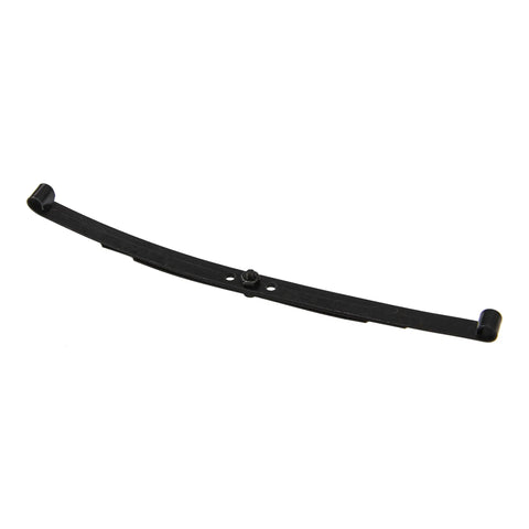 Hard Leaf Spring Suspension Steel Bar Kit For RC4WD D90 1/10 RC Rock Crawler; black steel leaf spring shown horizontally