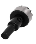 Spring Loaded 21mm Hole Saw Kit With 69mm Overall Length And 15mm Cutting Depth, HSS Drill Bit Cutter, side view image