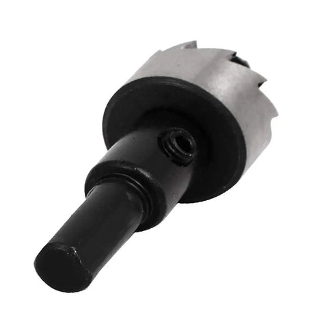 Spring Loaded 21mm Hole Saw Kit With 69mm Overall Length And 15mm Cutting Depth, HSS Drill Bit Cutter, side view image
