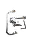 Easy Install Add On Faucet With 12 Inch Nozzle And Lever Handle For Commercial Kitchens And Food Service Use Genuine OEM Replacement Part Durable Stainless Steel Construction