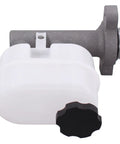Side view of Brake Master Cylinder With Reservoir And Sensor For Escalade ESV EXT Avalanche Silverado 1500 Suburban 1500 Tahoe Sierra 1500 Yukon