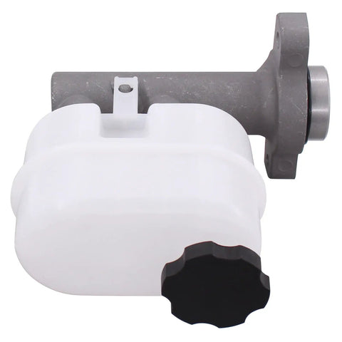 Side view of Brake Master Cylinder With Reservoir And Sensor For Escalade ESV EXT Avalanche Silverado 1500 Suburban 1500 Tahoe Sierra 1500 Yukon