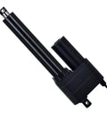 Heavy Duty 12V Electric Linear Actuator With Rock Solid 10000N Output And Rugged IP65 Waterproof Design, black cylindrical design.