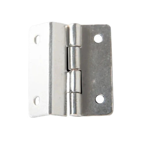 Three Way Folding Concealed Door Hinges Set Dope Heavy Duty 10 Pack with 4 hole fix for cabinets and furniture.