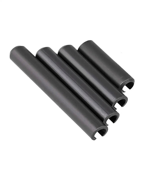 Stainless Steel Spring Roll Pins Pack Of 95 Dowel Tension Pins M1.5 To M6 8 To 20 Mm Black Zinc Carbon Steel Heavy Duty Fasteners