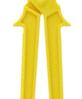 Ideal 34-015 Five Inch Small Fuse Puller Tough High Impact Nylon Grip For Two To Thirty Amp Twenty Five Volt Fuses Durable Safety Tool in yellow color.