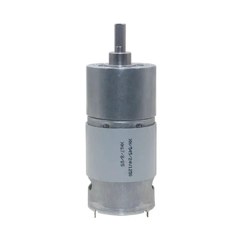 Badass Torque Heavy Duty DC 12V And 24V Gear Motor With All Metal Gearbox, compact size for automation projects.