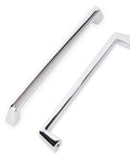 4 Inch Cabinet Handle Polished Chrome Drawer Knob For Kitchen And Furniture Locker Door Pulls 2 Pack Durable Stainless