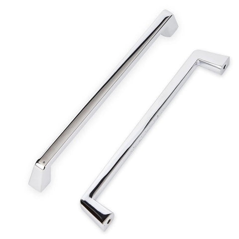 4 Inch Cabinet Handle Polished Chrome Drawer Knob For Kitchen And Furniture Locker Door Pulls 2 Pack Durable Stainless