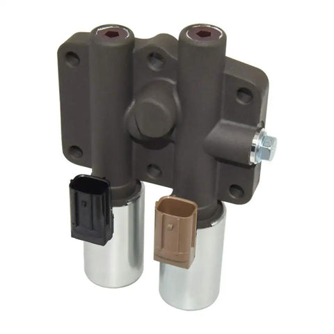 Honda Acura Transmission Dual Linear Shift Solenoid With Gasket Replacement For Accord Odyssey Pilot Prelude CL TL MDX Drop In Fits 1998 1999 2000 2001 2002 2003 Automatic Transmission Replaces 28250P6H024, dual solenoid unit