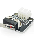 5 Pack 3 Pin End Stop Limit Switches For 3D Printer CR 10 Ender 3 NO NC Micro Switch Module showing close-up of connectors