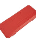 Digital Vernier Caliper 150mm Metric Inch Switch(without) red carrying case, designed for protection and storage.