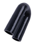 180 Degree U Bend Silicone Hose Coupler 1 Inch ID 4 Ply Reinforced, Heavy Duty Heat and Vacuum Resistant Engine Turbo Air Intake Boots