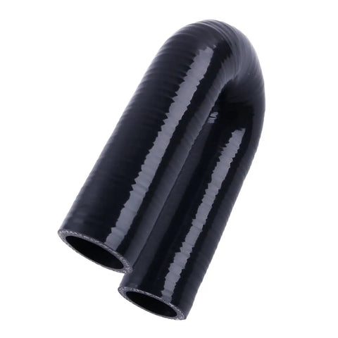 180 Degree U Bend Silicone Hose Coupler 1 Inch ID 4 Ply Reinforced, Heavy Duty Heat and Vacuum Resistant Engine Turbo Air Intake Boots