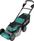 Badass 36V Brushless Cordless Self Propelled Commercial Lawn Mower Featuring Rock Solid 21 Inch Cutting Deck And Responsive Handle Control Variable Drive.