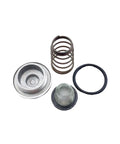 Ultimate Replacement Oil Stainer Drain Plug Kit And Cap Set For GY6 50 125 150 Engine Fits 4T 139QMB 157QMJ Qmb139 With Impurity Filter, silver metal parts