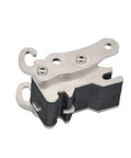 CNC Metal Quick Hitch Connector For 1 16 Scale Hydraulic Rc Bucket Changer showing durable steel design for RC trailers.