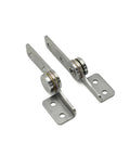 Stainless Steel Constant Torque Position Control Door Hinge Friction Stay Monitor For Doors Heavy Duty Self Closing With Adjustable Damping Slam Free Easy Install 2Nm Torque 1 Pack XK5745