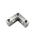 90 Degree Micro Steering Gearbox Right Angle Bevel Drive 1 To 1 Transmission For DIY Projects Aluminum Alloy 4mm To 5mm Shaft 50mm Length Smooth Power Transfer And Easy Steering Direction Change