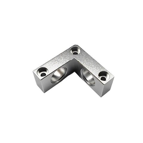 90 Degree Micro Steering Gearbox Right Angle Bevel Drive 1 To 1 Transmission For DIY Projects Aluminum Alloy 4mm To 5mm Shaft 50mm Length Smooth Power Transfer And Easy Steering Direction Change