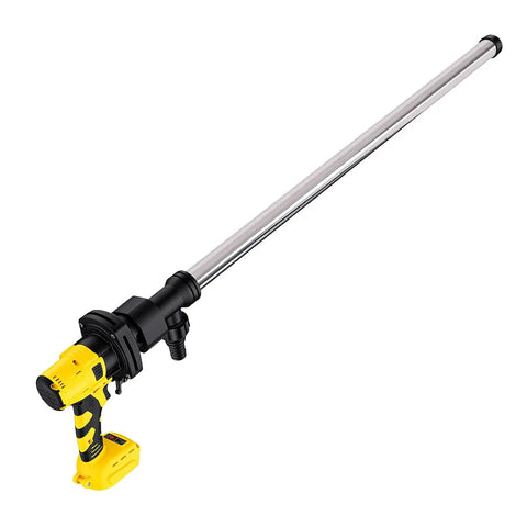 Aunmas Portable Lithium Oil Drum Pump Electric Battery Powered Transfer For 200L And 220L Containers Fast High Speed Motor Stainless Steel Siphon Hose For Diesel Kerosene Water Fuel Fluid Moving