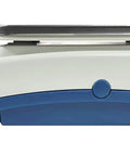 Side view of Top Loading Balance 10,000g Capacity, 0.1g Precision Scale With Backlit LCD, Stainless Steel Pan, Durable ABS Body