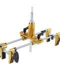 Door Lock Hole Opener Kit For Wood Doors And Mortise Jig Pro Grade Mortising Machine tool with clamps and cutters