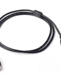 TD-07 V-Drum Module Bundle With Cable Snake Harness And USB Data Cable 10ft black USB cable on white background