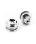 GT2 Timing Belt Pulley 10mm Bore 36 Teeth Aluminum Alloy Set of 2 with 6mm Belt Width Synchronous Wheel for 3D Printer CNC Machine