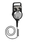 MPG 4 Axis Electronic Handwheel For CNC Machines with dials, pulse generator, and coiled cable visible