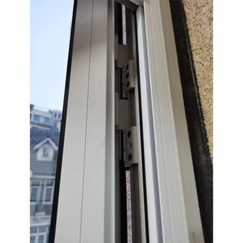 Two Pack Thickened Bridge Aluminum Door Hinges Set, Heavy Duty 120 Kg Per Pair, Black Or White Finish, Installed on Door Frame