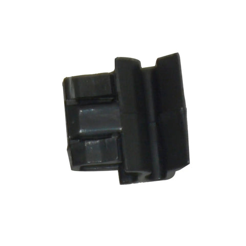 Premium Black Nylon Front Box Buckle Trunk Clip Replacement For Tesla Model 3 Hood Latch Retainer Oem 147287200c close-up view