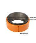 Get Your Electric Pallet Truck Rolling Smooth Again With This Heavy Duty 210X70mm PU Drive Wheel featuring a robust orange design and dimensions.