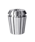 Heavy Duty Er11 Spring Collet For CNC Milling Lathes Killer Grip Precision Alignment Cold Forged Steel Tool Holder viewed from the front.