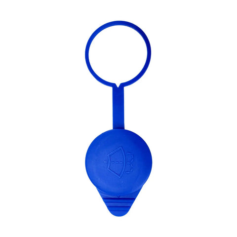 Windshield Washer Fluid Reservoir Cap Replacement for Focus and Transit Vans 2012-2022, blue cap, top view